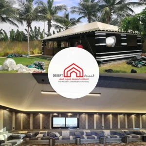 بيوت شعر ملكية فخمة في جدة