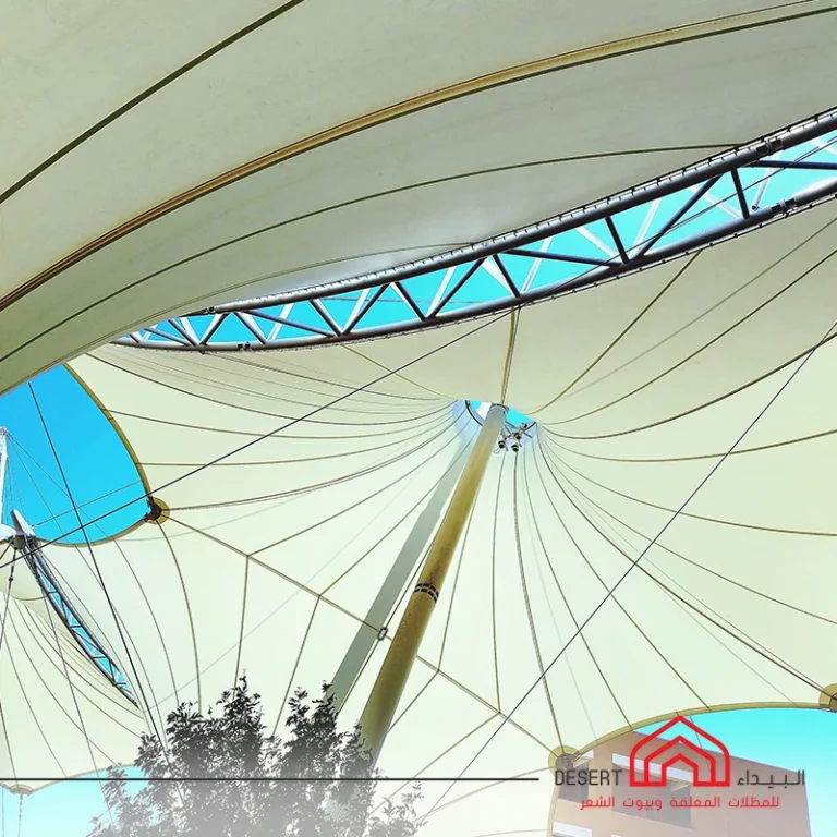 محل بيع مظلات الشد الانشائي في جدة